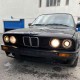 Μπροστινά Φανάρια Set Για Bmw 3 E30 82-94 Angel Eyes Μαύρα H1/H1 Manual Carner