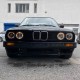 Μπροστινά Φανάρια Set Για Bmw 3 E30 82-94 Angel Eyes Μαύρα H1/H1 Manual Carner
