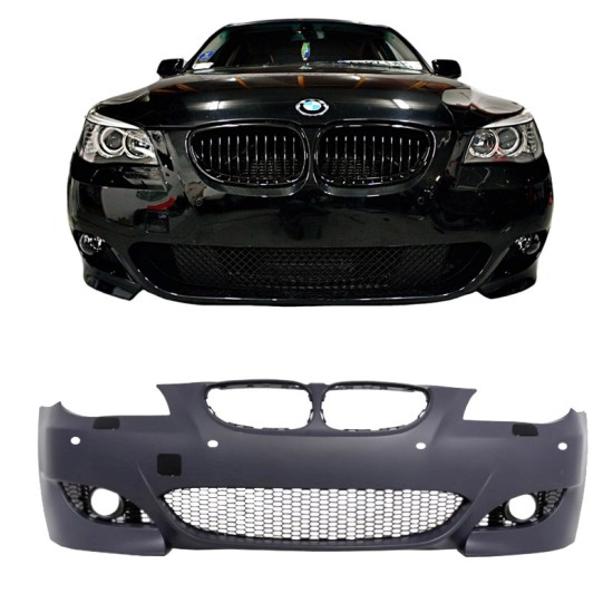 Μπροστινός Προφυλακτήρας Για Bmw 5 E60/E61 LCI 07-10 M5 Look Με PDC 18mm