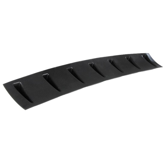 Diffuser Πίσω Προφυλακτήρα Universal Με 7 Πτερύγια Carbon Look Από Abs Πλαστικό 1 Τεμάχιο