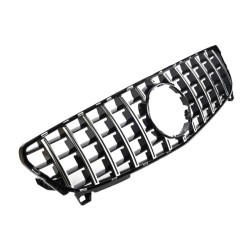 Μάσκα Για Mercedes-Benz A-Class W176 15-18 GT Amg Panamericana Look Μαύρο/Χρώμιο 1 Τεμάχιο Μάσκα Για Mercedes-Benz A-Class W176 15-18 GT Amg Panamericana Look Μαύρο/Χρώμιο 1 Τεμάχιο