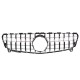 Μάσκα Για Mercedes-Benz A-Class W176 15-18 GT Amg Panamericana Look Μαύρο/Χρώμιο 1 Τεμάχιο