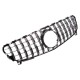 Μάσκα Για Mercedes-Benz A-Class W176 15-18 GT Amg Panamericana Look Μαύρο/Χρώμιο 1 Τεμάχιο