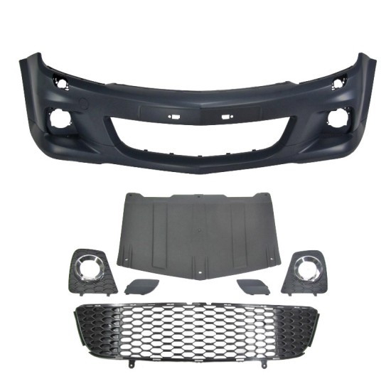 Μπροστινός Προφυλακτήρας Για Opel Astra H GTC 05-10 OPC Look Made in Taiwan