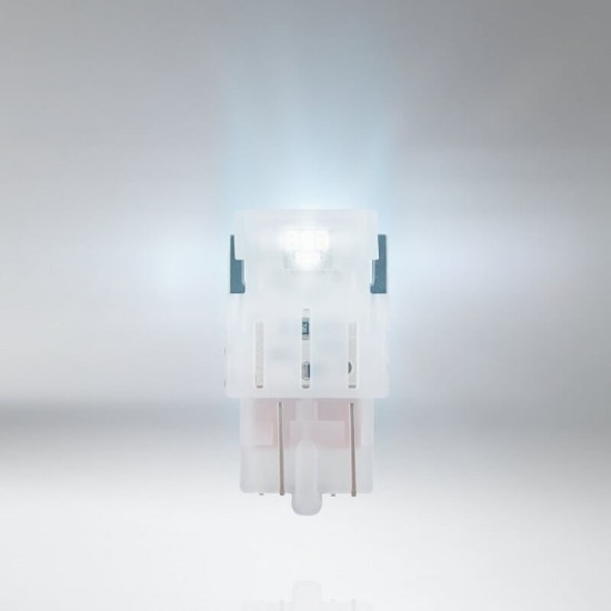 Λάμπες Led T20 W21/5W / 7443 W3X16Q Διπολικές 2.7watt 12volt Λευκές 6000k Osram 7515DWP-02B 2 Τεμάχια