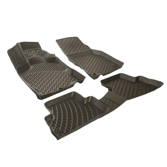 Πατάκια Σκαφάκια 3D Από Λάστιχο TPE Για Subaru Forester 2013-2018 Rizline 4 Τεμάχια Μαύρα