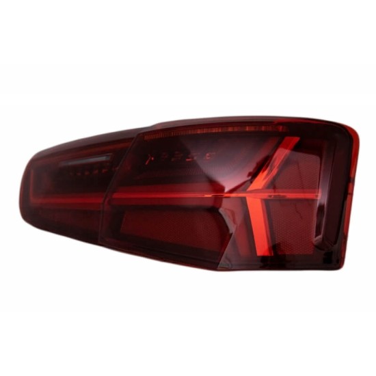 Πισινά Φανάρια Set Για Audi A6 C7 11-15 Led Bar Dynamic Κόκκινο/Crystal Eagle Eyes