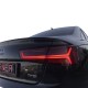Πισινά Φανάρια Set Για Audi A6 C7 11-15 Led Bar Dynamic Κόκκινο/Crystal Eagle Eyes