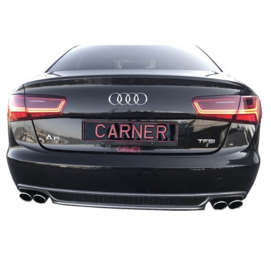 Πισινά Φανάρια Set Για Audi A6 C7 11-15 Led Bar Dynamic Κόκκινο/Crystal Eagle Eyes