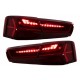 Πισινά Φανάρια Set Για Audi A6 C7 11-15 Led Bar Dynamic Κόκκινο/Crystal Eagle Eyes