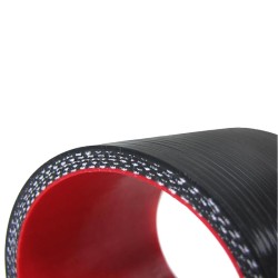 Κολάρο Σιλικόνης Tenzo-R Ενισχυμένης Σύνδεσης Από Φ76mm Σε Φ25mm Μαύρο-Κόκκινο Κολάρο Σιλικόνης Tenzo-R Ενισχυμένης Σύνδεσης Από Φ76mm Σε Φ25mm Μαύρο-Κόκκινο