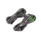 Πισινά Φανάρια Set Για Vw Golf V (5) 03-08 Led Dynamic Urban Style Μαύρα Winjet