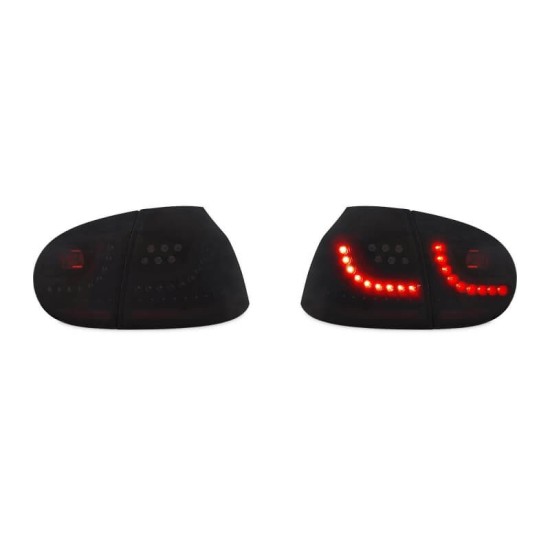 Πισινά Φανάρια Set Για Vw Golf V (5) 03-08 Led Dynamic Urban Style Μαύρα Winjet