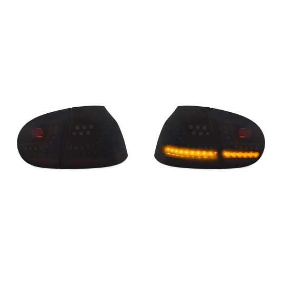 Πισινά Φανάρια Set Για Vw Golf V (5) 03-08 Led Dynamic Urban Style Μαύρα Winjet