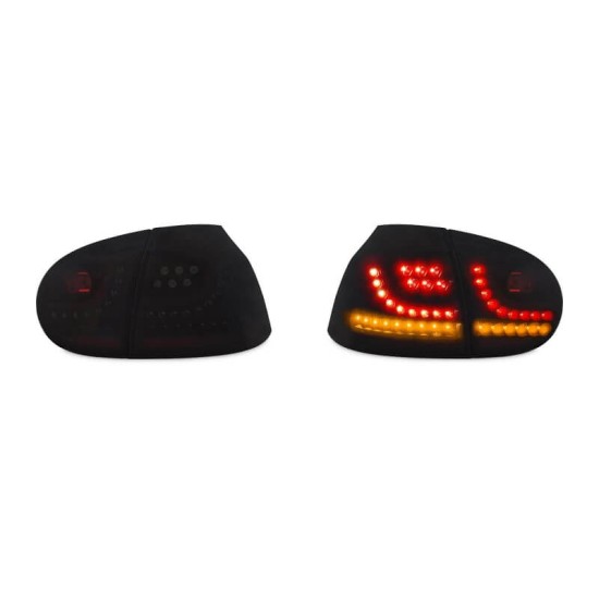 Πισινά Φανάρια Set Για Vw Golf V (5) 03-08 Led Dynamic Urban Style Μαύρα Winjet