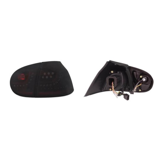 Πισινά Φανάρια Set Για Vw Golf V (5) 03-08 Led Dynamic Urban Style Μαύρα Winjet