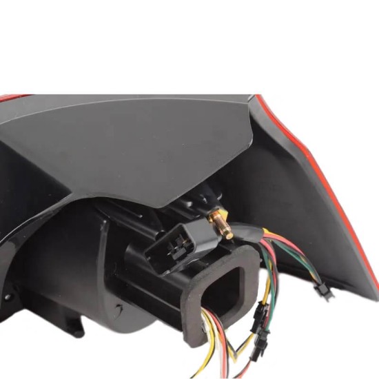 Πισινά Φανάρια Set Για Vw Golf V (5) 03-08 Led Dynamic Urban Style Μαύρα Winjet