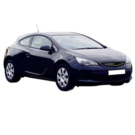 Μάσκα Για Opel Astra J 3D GTC 12-15 Χωρίς Σήμα Μαύρη 1 Τεμάχιο
