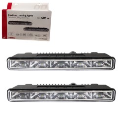 DRL Set Φώτα Ημέρας Universal DRL 501 HP Mini 12-24 Volt 10.64 Watt 187 x 23.5 x 46mm 2 Τεμάχια DRL Set Φώτα Ημέρας Universal DRL 501 HP Mini 12-24 Volt 10.64 Watt 187 x 23.5 x 46mm 2 Τεμάχια