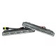 DRL Set Φώτα Ημέρας Universal DRL 501 HP Mini 12-24 Volt 10.64 Watt 187 x 23.5 x 46mm 2 Τεμάχια