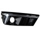 Δίχτυ Προφυλακτήρα Εμπρός Πλαινό Για Audi A4 B9 16-18 RS4 Look Γυαλιστερό Μαύρο / Ασημί Αριστερό & Δεξί 2 Τεμάχια