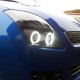 Μπροστινά Φανάρια Set Για Suzuki Swift 05-10 ccfl Angel Eyes Μαύρα H1/H1Sonar