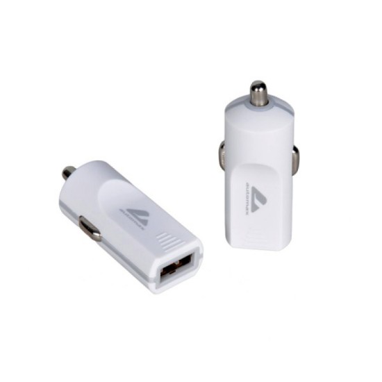 Φορτιστής Αναπτήρα Αυτοκινήτου Με 1 Θύρα Usb 1A 12/24V Λευκός 3130