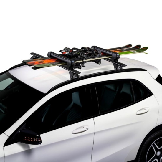 Μπάρες Βάσεις Σκι / Snowboard Cruz Ski Rack Dark 4 940-222 (4 Ζεύγη Σκι ή 2 Snowboards) 2 Τεμάχια