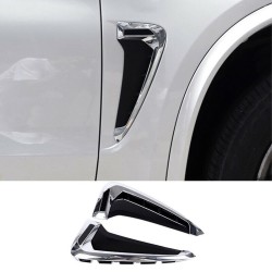 Αεραγωγοί Φτερών Για Bmw X5 F15 13-18 M-Look Χρώμιο / Μαύρο 2 pcs Αεραγωγοί Φτερών Για Bmw X5 F15 13-18 M-Look Χρώμιο / Μαύρο 2 pcs
