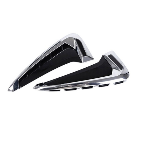 Αεραγωγοί Φτερών Για Bmw X5 F15 13-18 M-Look Χρώμιο / Μαύρο 2 pcs