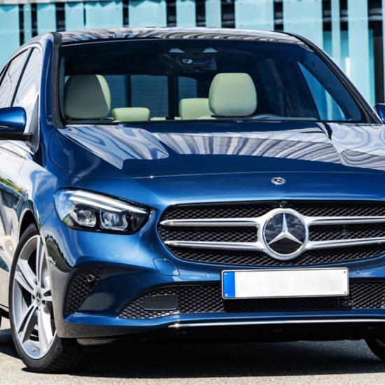 Προστατευτικό Πίσω Προφυλακτήρα Για Mercedes-Benz B-Class W247 18+ Από Ανοξείδωτο Ατσάλι (Steel)
