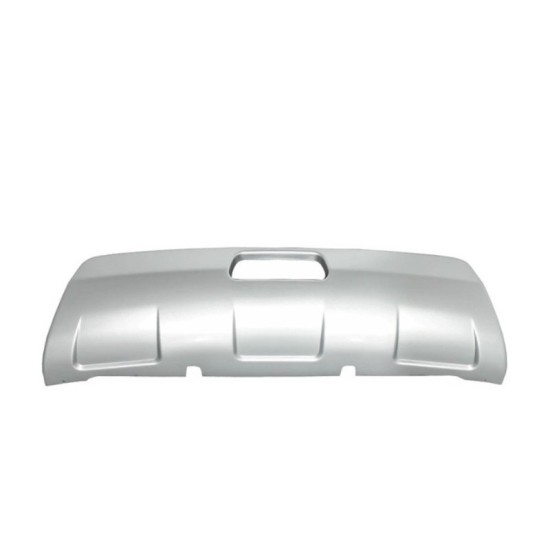Skid Plates Προφυλακτήρων Off Road Package Για Nissan Qashqai J10 2007-2010 Ασημί 2 Τεμάχια