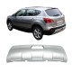 Skid Plates Προφυλακτήρων Off Road Package Για Nissan Qashqai J10 2007-2010 Ασημί 2 Τεμάχια