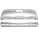 Skid Plates Προφυλακτήρων Off Road Package Για Nissan Qashqai J10 2007-2010 Ασημί 2 Τεμάχια
