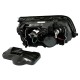 Μπροστινά Φανάρια Set Για Mercedes-Benz C-Class W202 93-01 Projectors Μαύρα H7/H1/H1 Ρύθμιση Αέρος Eagle Eyes