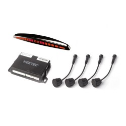 Σύστημα Παρκαρίσματος PDC Με 4 Αισθητήρες 18mm Με Οθόνη Led Και Ήχο Buzzer Keetec BS420LED