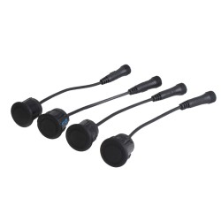 Σύστημα Παρκαρίσματος PDC Με 4 Αισθητήρες 18mm Με Οθόνη Led Και Ήχο Buzzer Keetec BS410LED