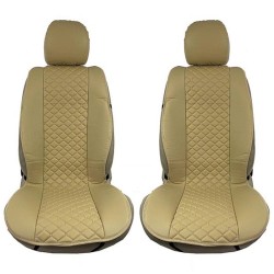 Πλατοκαθίσματα Μπροστινά Δερματίνη Royal Μπεζ 2 Τεμάχια Πλατοκαθίσματα Μπροστινά Δερματίνη Royal Μπεζ 2 Τεμάχια