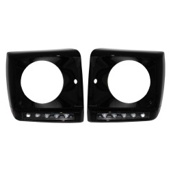 Μασκάκια Φαναριών Με DRL Για Mercedes-Benz G-Class W461/W463 90-15 G55/G65 Amg 4 Τεμάχια