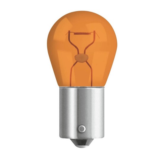 Λάμπα Φλας PY21W BAU15S Πορτοκαλί 12volt 21watt  Neolux By Osram N581 1 Τεμάχιο