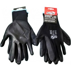 Γάντια Εργασίας Πολυεστέρα / PU No11 - XXL Μαύρα 2 Τεμάχια Γάντια Εργασίας Πολυεστέρα / PU No11 - XXL Μαύρα 2 Τεμάχια