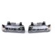 Μπροστινά Φανάρια Set Για Bmw 3 E36 90-99 Sedan / Compact / Touring ccfl Angel Eyes Μαύρα H3/H1 Eagle Eyes