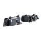Μπροστινά Φανάρια Set Για Bmw 3 E36 90-99 Sedan / Compact / Touring ccfl Angel Eyes Μαύρα H3/H1 Eagle Eyes