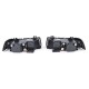 Μπροστινά Φανάρια Set Για Bmw 3 E36 90-99 Sedan / Compact / Touring ccfl Angel Eyes Μαύρα H3/H1 Eagle Eyes