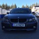 Μπροστινά Φανάρια Set Για Bmw 3 E90 / E91 05-11 Angel Eyes Led Μαύρα H7/H7 Depo
