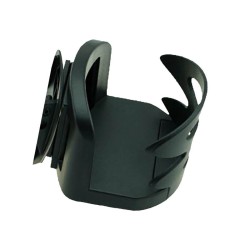 Ποτηροθήκη Αεραγωγού Μαύρη Ματ 99111