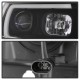 Μπροστινά Φανάρια Set Για Jeep Grand Cherokee 99-05 WJ DRL Tube Lights Μαύρα HB4/H1 Manual Sonar