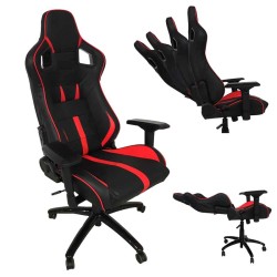 Κάθισμα Bucket RS Avalon Gaming Chair Δερματίνη Μαύρο Με Κόκκινες Ραφές Καπιτονέ 1 Τεμάχιο Carner 2046 Κάθισμα Bucket RS Avalon Gaming Chair Δερματίνη Μαύρο Με Κόκκινες Ραφές Καπιτονέ 1 Τεμάχιο Carner 2046
