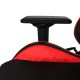Κάθισμα Bucket RS Avalon Gaming Chair Δερματίνη Μαύρο Με Κόκκινες Ραφές Καπιτονέ 1 Τεμάχιο Carner 2046