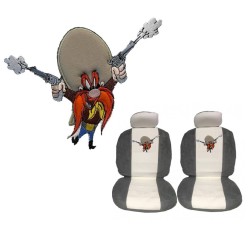 Ημικαλύμματα Μπροστινών Καθισμάτων Πετσέτα Yosemite Sam Γκρι-Άσπρο 4 Τεμάχια 2749-36 Ημικαλύμματα Μπροστινών Καθισμάτων Πετσέτα Yosemite Sam Γκρι-Άσπρο 4 Τεμάχια 2749-36